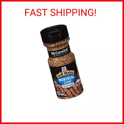 McCormick Grill Mates Montreal Steak Seasoning 6.37 Oz • $7.21