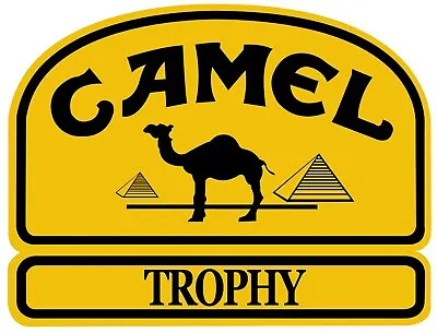 Camel Trophy Stickers Yellow 5  X 4  For 4-Wheel-drive Off-Road • £6.99