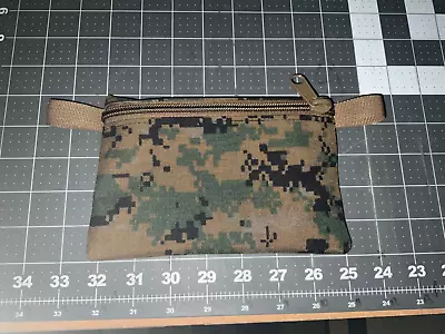 Custom USMC Digital Marpat Zippered Cordura Pouch • $15