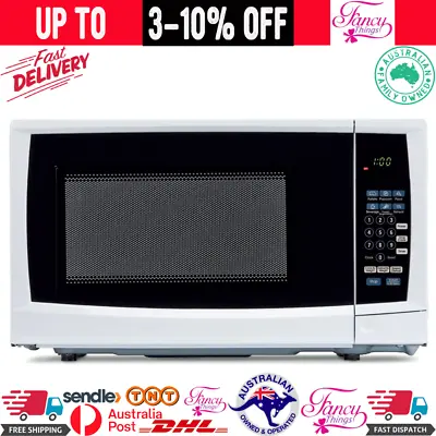 20L Microwave White 700 W 10 Power Levels Kitchen Defrost Child Lock 6 Auto Cook • $59.98