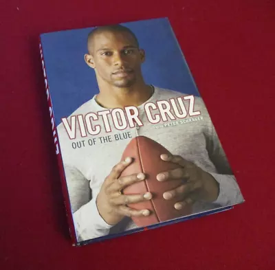 Signed ~ New York Giant Victor Cruz ~ Out Of The Blue (2012) First Printing Book • $25