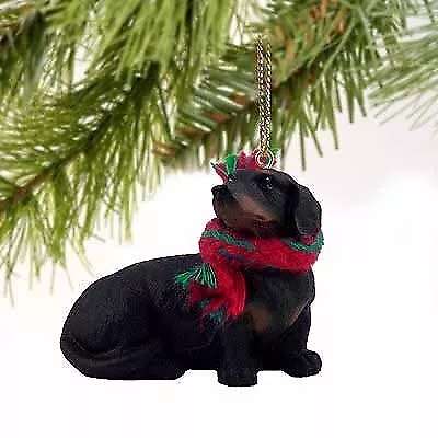 Conversation Concepts Dachshund Tiny Miniature One Christmas Ornament Black • $12.49