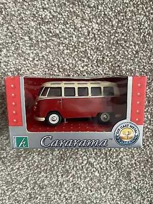 Hongwell Cararama 1/43 VW Volkswagen Camper Van Microbus Bus Combi Vintage Boxed • $18.50
