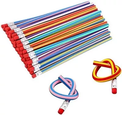 Haawooky 35 Pieces Flexible Soft Pencil Magic Bend Pencils For 35 PCS Style C  • $15.96