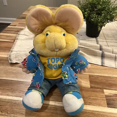 Vintage Topo Gigio Stuffed Toy Plushie Mouse Ed Sullivan Show Giochi Preziosi  • $29.99