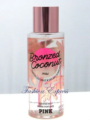 Victoria's Secret Pink Bronzed Coconut Scented Body Mist Spray 8.4 Fl Oz • $17.95