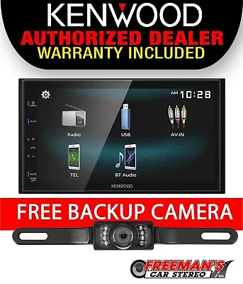 Kenwood DMX125BT 6.8  Digital Multimedia Receiver With Free Backup Camera • $169