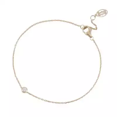 CARTIER Damour Bracelet Size XS 18K Yellow Gold B6045617 • $560