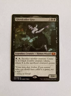 Ghoulcaller Gisa - NM - Commander Collection Black - MTG - Magic The Gathering • $14