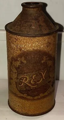 Beer Can Cone Top Rex Fitger's Rusted No Cap Vintage Original 1950s Empty • $62.17