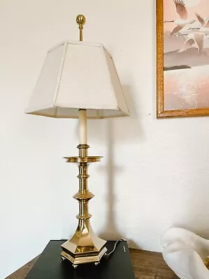 Vintage Leviton Brass Lamp • $93.99