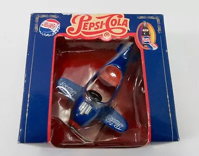 Vintage Pepsi Cola Die Cast Metal Pedal Plane New In Box • $19.95