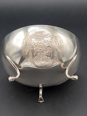 German 800 Silver Paw Footed Bowl Sophoclides Double Eagle Rare Must See  • $110