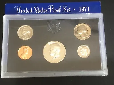 $35 • Buy 1971   US Proof Set Of Coins.