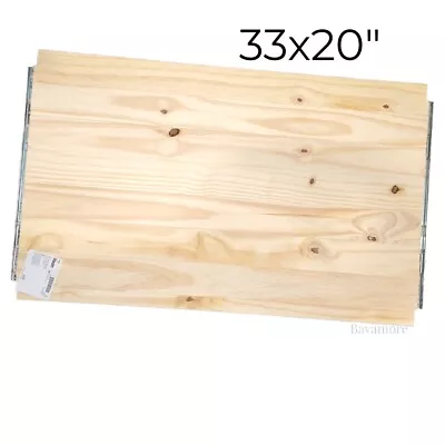 IKEA IVAR Shelf 33×20  SOLID PINE/durable Natural BRAND NEW • £41.80