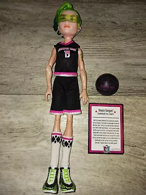 Monster High Deuce Gorgon Scream Basketball • $48