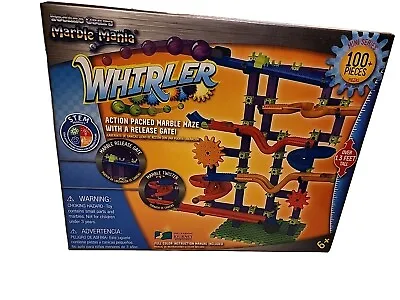 TECHNO GEARS Marble Mania Whirler 100+ Pcs STEM Fun Toy Maze Set - New In Box • $25