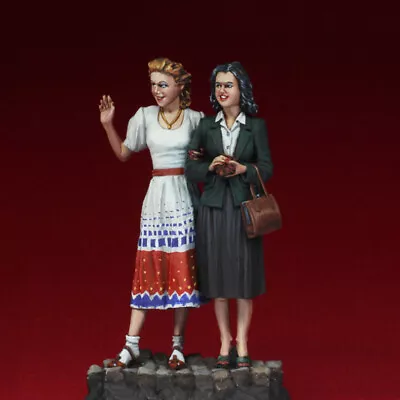 █ 1/35 Resin Civilians Street Ladies Girls Unpainted Unassembled 4741 • $14.24