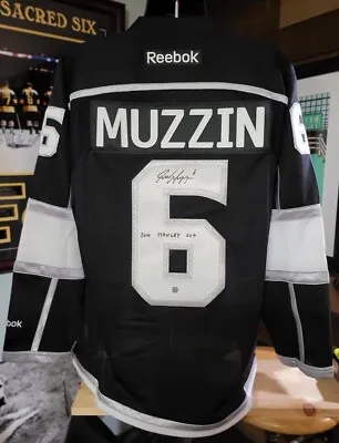 Jake Muzzin Auto LA Kings Jersey “Stanley Cup Champions” Inscription • $200