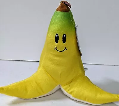 Nintendo Super Mario Kart Banana Peel Plush 8  Stuffed Animal 2022 • $9.99