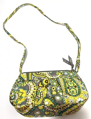 VERA BRADLEY Frannie Crossbody LEMON PARFAIT Crossbody Shoulder Bag • $17.99