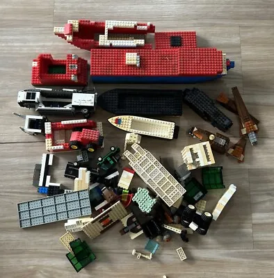 Large Collection Vintage 4+ Kgs 1970s 1980s Lego - Bulk Lot Some Partially Built • $95