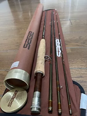 Sage SLT Graphite ⅲe 690-4 #6 Line 9'0  3-3/8oz Tube 4pcs Used Fly Fishing Rod • $385