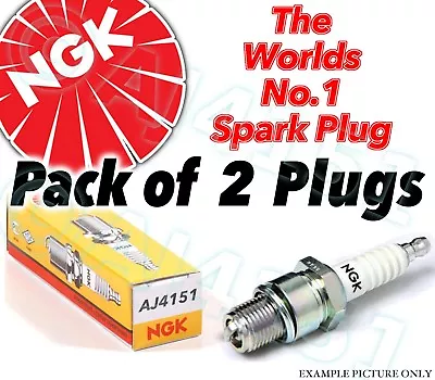 £6.92 • Buy 2x NEW NGK Replacement SPARK PLUGS - Part No. BPMR7A Stock No. 4626 2pk