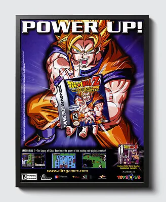 Dragon Ball Z The Legacy Of Goku Nintendo GBA Glossy Promo Poster Unframed G1513 • $22.98