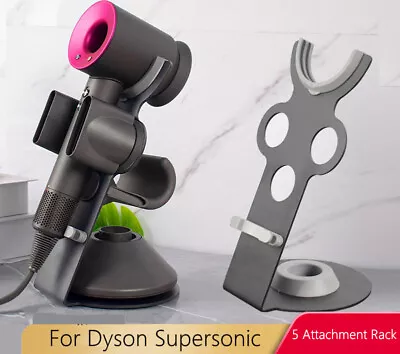 Aluminium Hair Dryer Holder Stand For Dyson Supersonic 5 Hair Dryer Attachments • $29.99