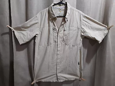 Cabela's Guidewear Vented Safari Tee Medium Tan New Without Tags • $15.84