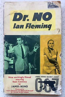 $20 • Buy DR NO Ian Fleming JAMES BOND 007 Vintage 1963 Pan PB X237 9th FREE POST