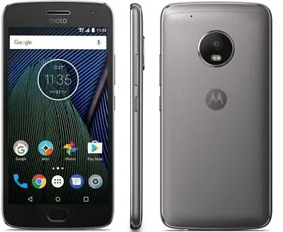 Motorola Moto G5 Plus XT1687 Unlocked 64GB Gray C Heavy Scratch • $39.99