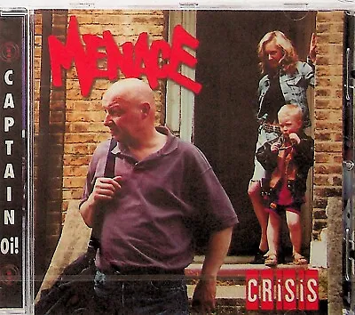 MENACE - Crisis CD (NEW 2001) Captain OI - Punk UK • £5.99