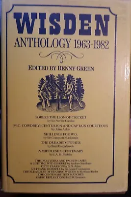 £12.50 • Buy Cricket Interest Wisden Anthology 1963-82