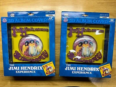 The Jimi Hendrix Experience 3D Album Cover Collectable (Bundle Of 2) • $49