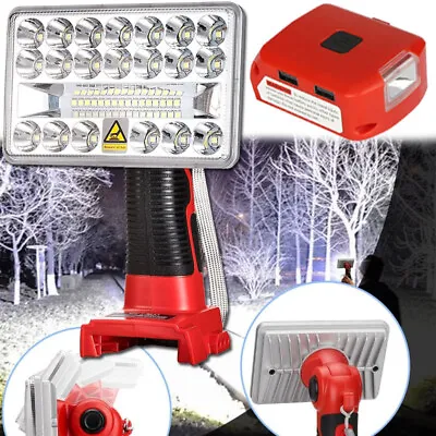 18W Cordless Flashlight For Milwaukee M18 18V Li-ion Battery 2000LM LED Workligh • $15.80