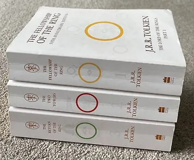 The Lord Of The Rings Trilogy 50th Anniversary Edition Paperback Books • £25