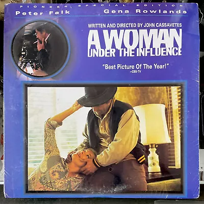 Sealed New A Woman Under The Influence (Laserdisc 1974)-Gena Rowlands/Peter Falk • $17