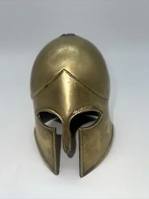 Vintage Bronze Colored 5” Tall Spartan Helmet • $20