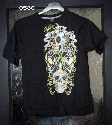 £4.99 • Buy New Without Tags Boy's Black Skull Flipback Top - Age 10-11 Yrs