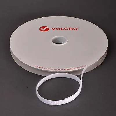 VELCRO® Brand ONE-WRAP® 16mm Cable Tie White Double Sided Hook / Loop Strapping • £7.59