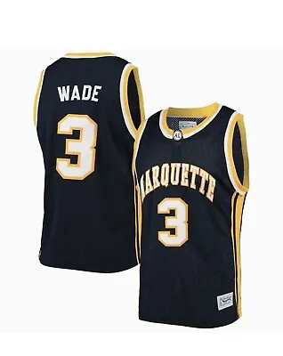 Marquette Golden Eagles Dwyane Wade Original Retro Brand Jersey Size XL • $40