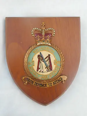 Raf/ Royal Air Force  50  Squadron  Wall Plaque/ Crest /shield. • £15.99