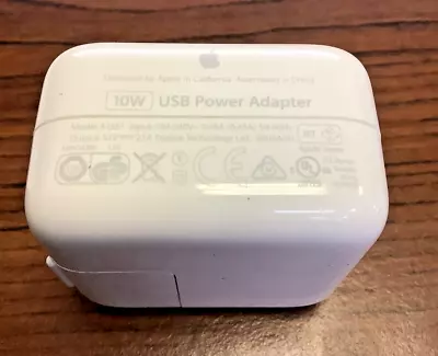 Apple 10W USB Power Adapter For IPhone IPad And IPod A1357 Cord Not Included. • $11.99