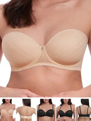 Freya Cameo Bra Strapless Moulded Underwired Padded Multiway Bras Lingerie • £18.71