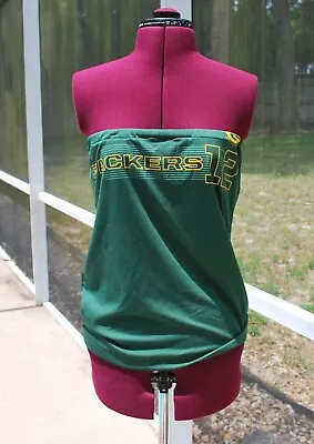 Green Bay Packers Aaron Rogers Strapless Tube Top Shirt Size M • $27.50