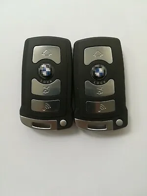 $17.88 • Buy 2pc NEW Smart Fob Remote Key Shell For BMW 745i 745Li 750i 750Li 760i 760Li 650i