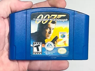 007 The World Is Not Enough - Authentic N64 Nintendo 64 Game - Tested • $17.94