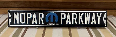 Mopar Parkway Dodge Plymouth Metal Parts Gas Oil Car Vintage Style Wall Decor • $25